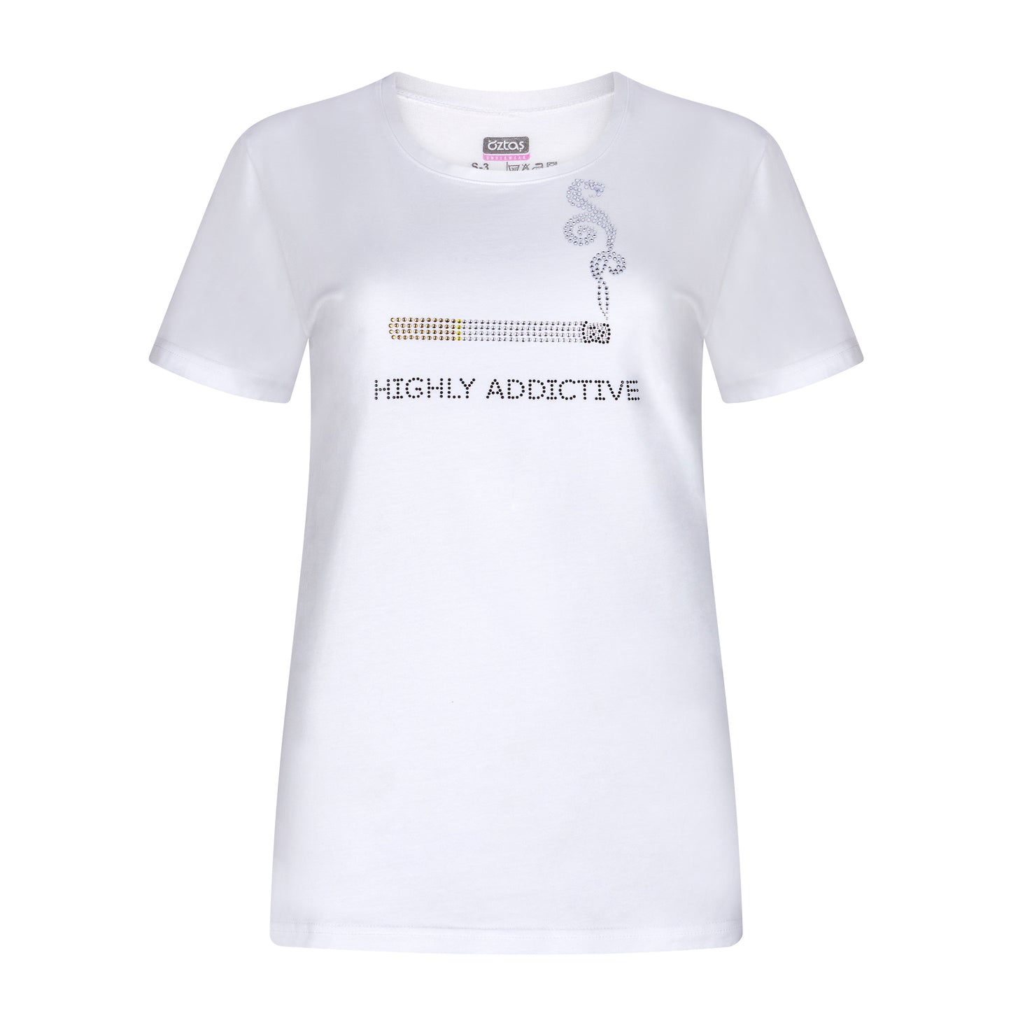 Rhinestone Cigarette T-shirt